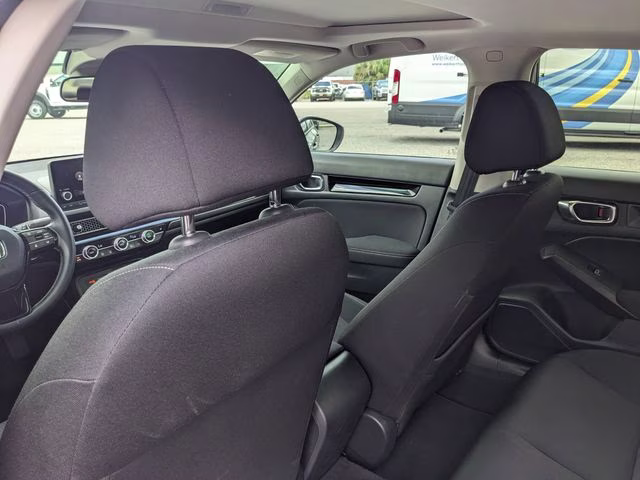 2022 Black Honda Civic EX FWD Sedan