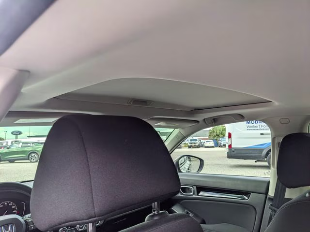 2022 Black Honda Civic EX FWD Sedan
