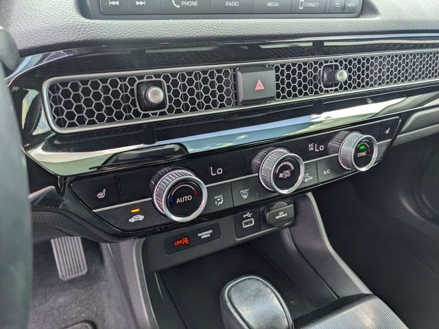 2022 Black Honda Civic EX FWD Sedan