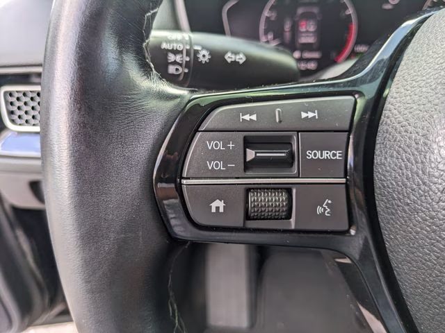 2022 Black Honda Civic EX FWD Sedan
