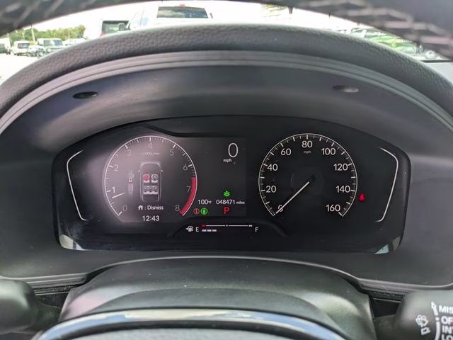 2022 Black Honda Civic EX FWD Sedan