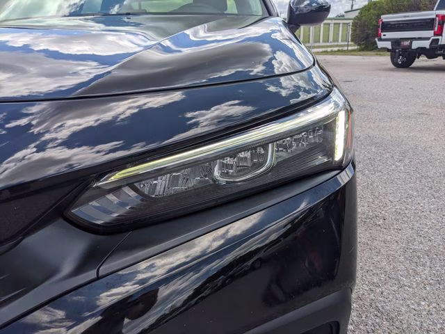 2022 Black Honda Civic EX FWD Sedan