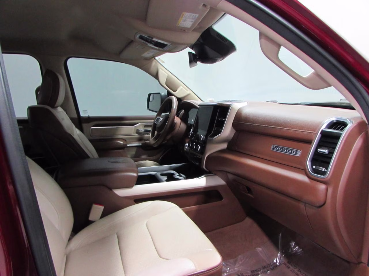 2021 Delmonico Red Pearlcoat Ram 1500 Laramie 4X4 Truck