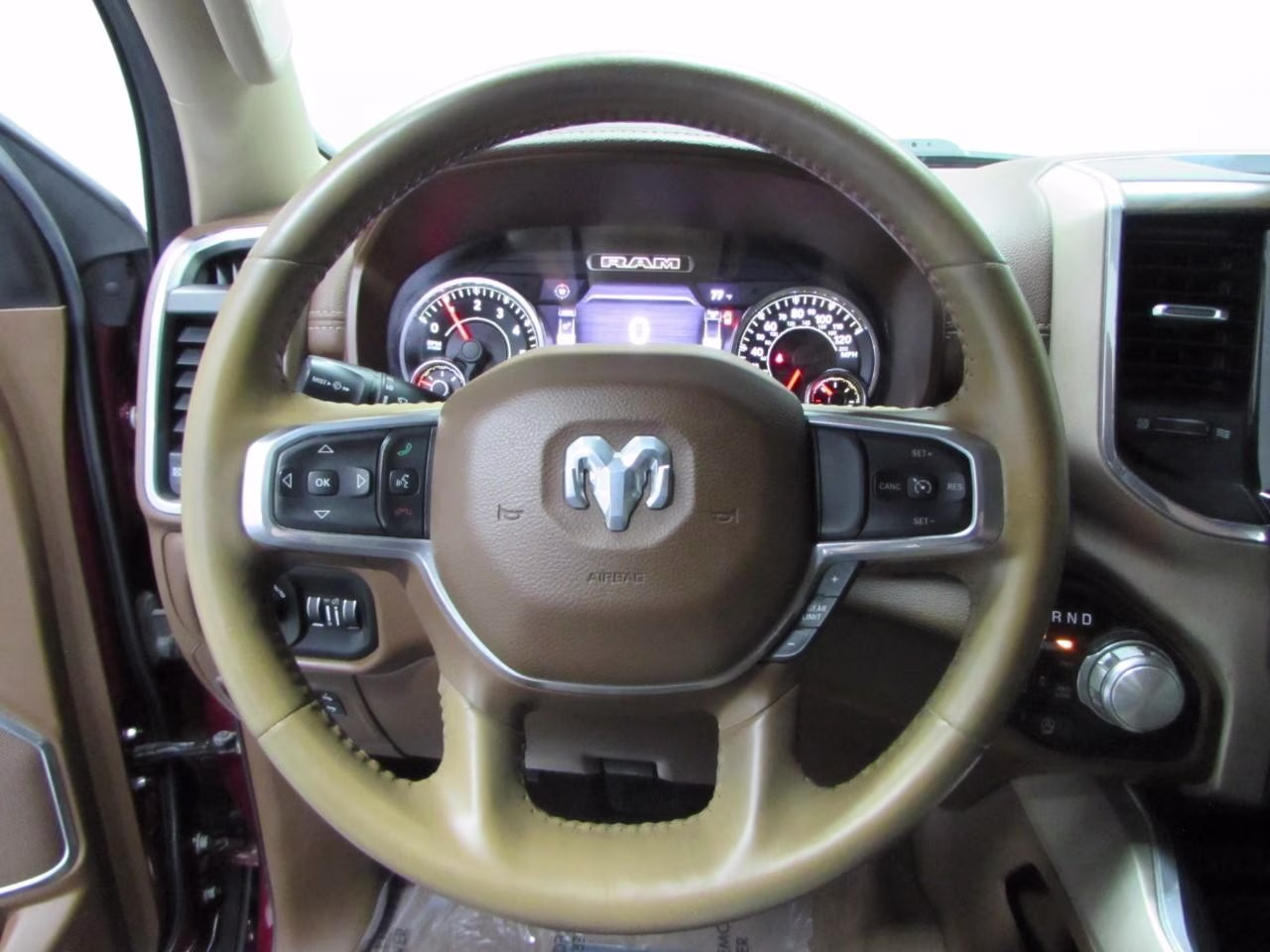 2021 Delmonico Red Pearlcoat Ram 1500 Laramie 4X4 Truck