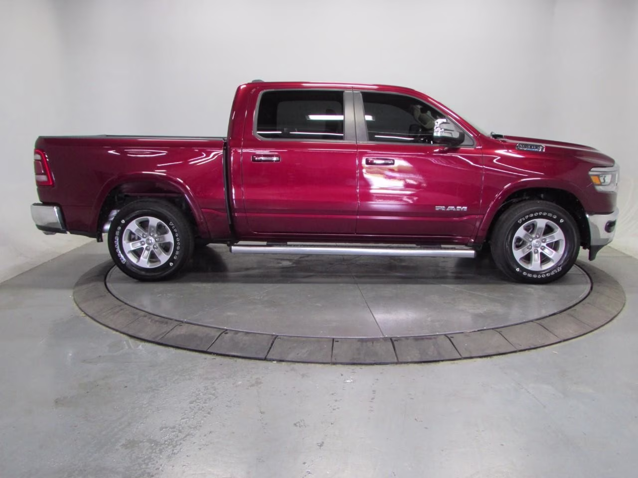 2021 Delmonico Red Pearlcoat Ram 1500 Laramie 4X4 Truck