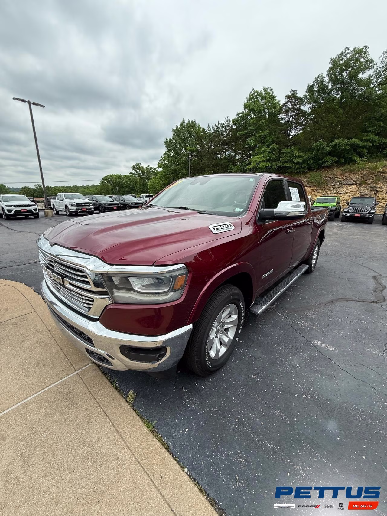 2021 RED Ram 1500 Laramie 4X4 Truck
