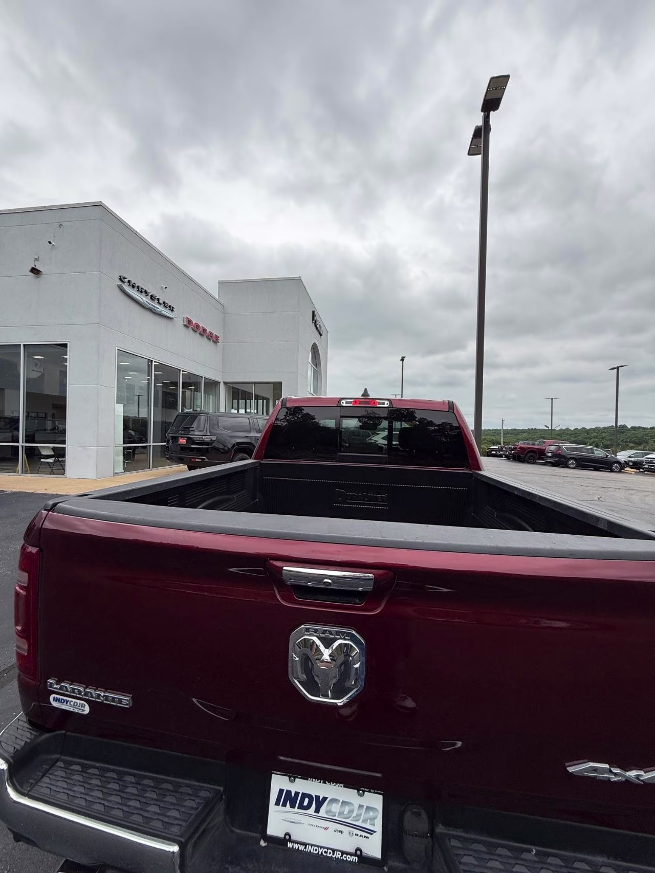 2021 RED Ram 1500 Laramie 4X4 Truck