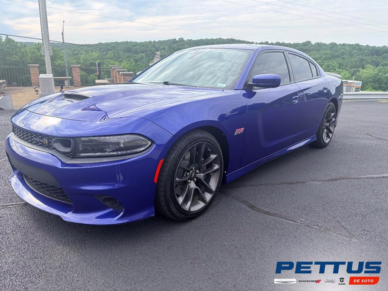 2022 BLUE Dodge Charger R/T Scat Pack RWD Sedan