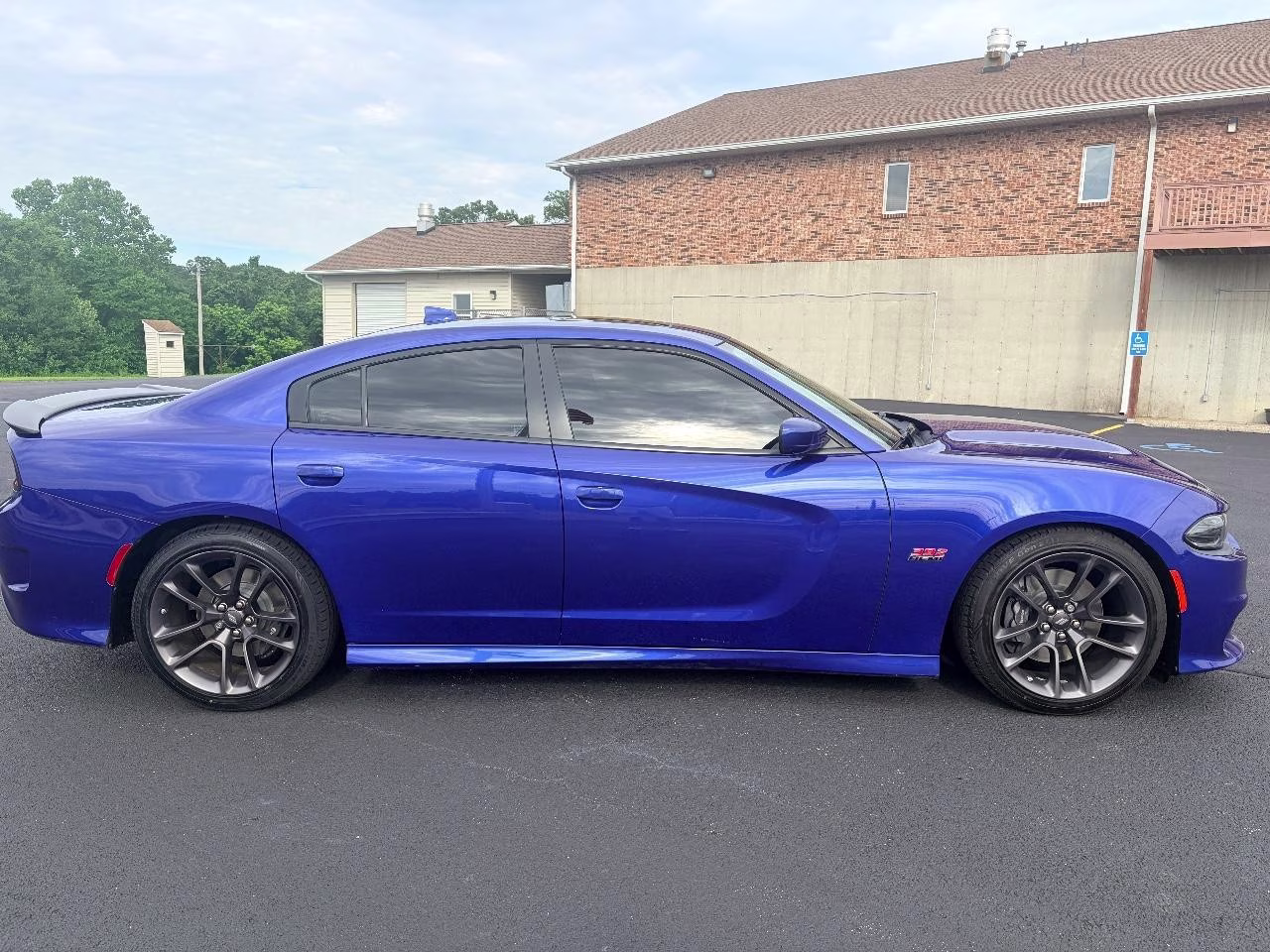 2022 BLUE Dodge Charger R/T Scat Pack RWD Sedan