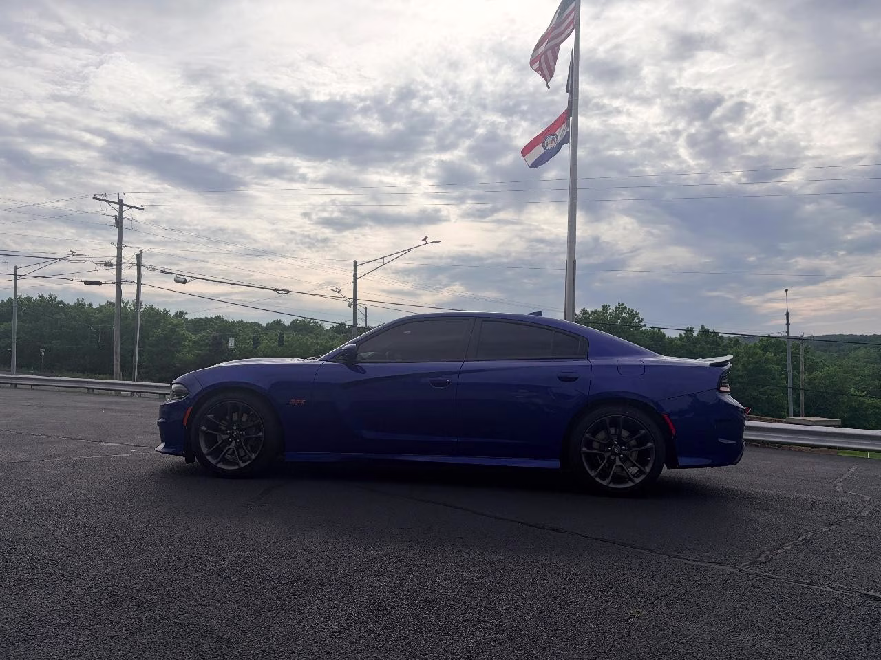 2022 BLUE Dodge Charger R/T Scat Pack RWD Sedan