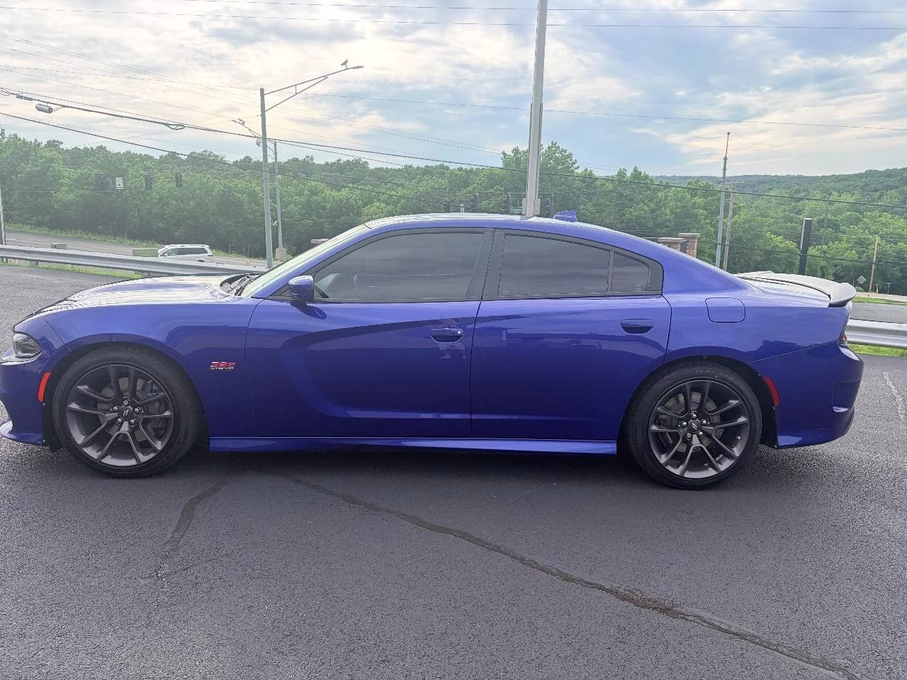 2022 BLUE Dodge Charger R/T Scat Pack RWD Sedan