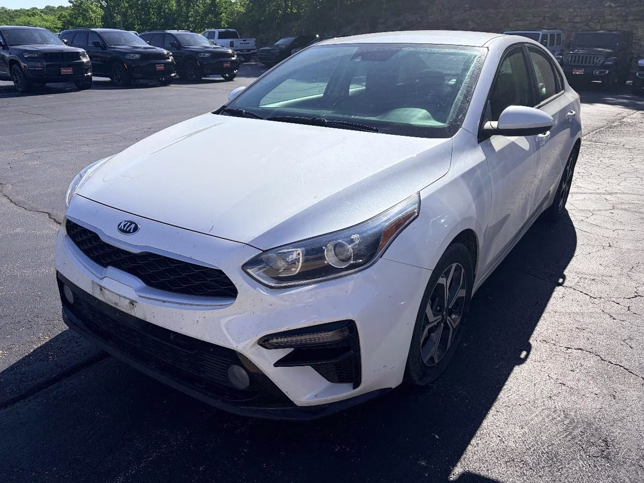 2021 WHITE Kia Forte LXS FWD Sedan