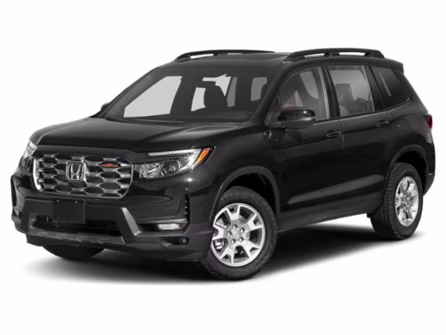 2023 BLACK Honda Passport TrailSport AWD SUV