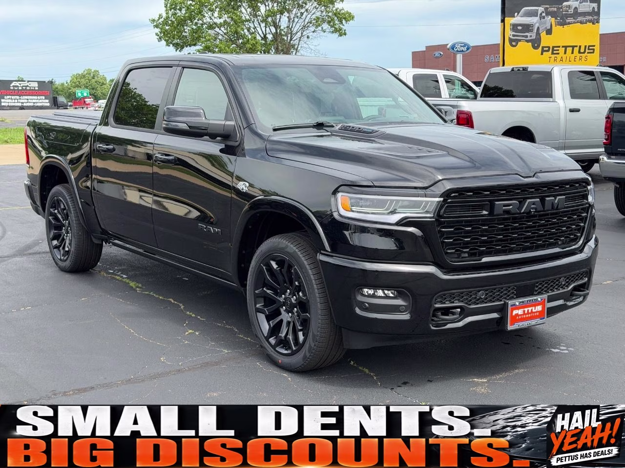 2026 Diamond Black Crystal Pearlcoat Ram 1500 Limited 4X4 Truck