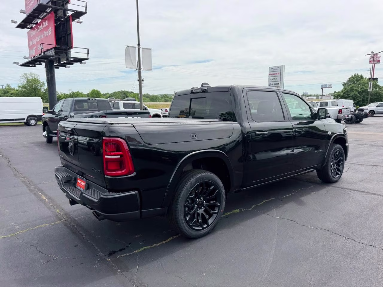 2026 Diamond Black Crystal Pearlcoat Ram 1500 Limited 4X4 Truck