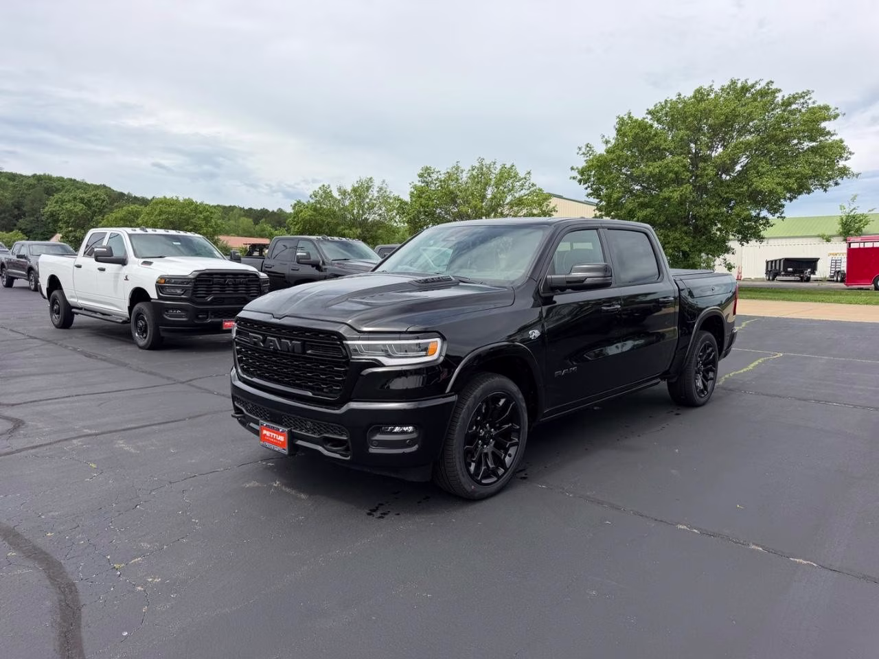 2026 Diamond Black Crystal Pearlcoat Ram 1500 Limited 4X4 Truck