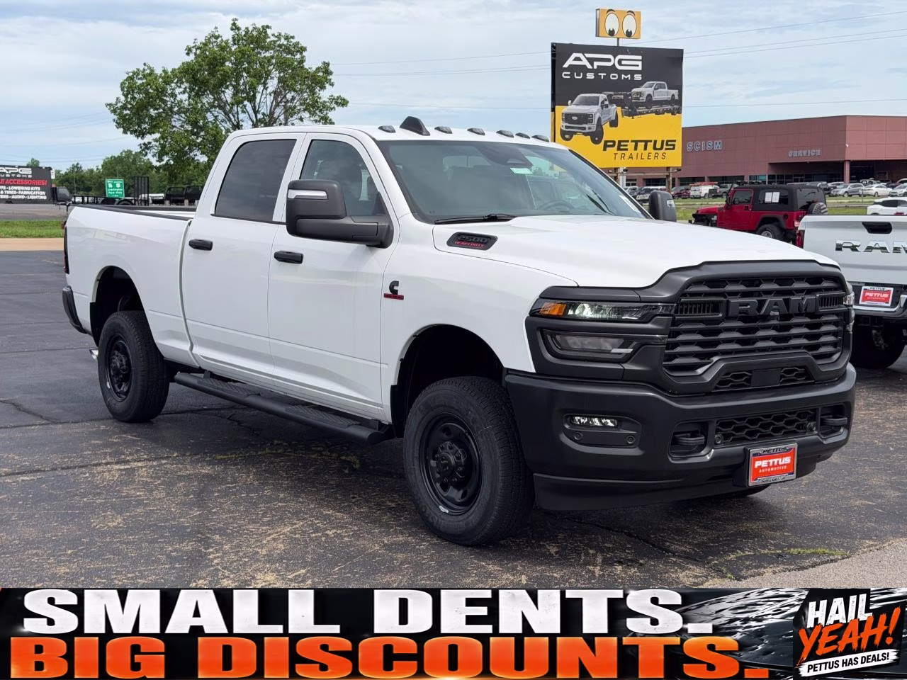 2026 Bright White Clearcoat Ram 2500 Tradesman 4X4 Truck