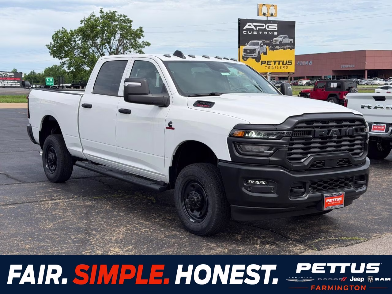 2026 Bright White Clearcoat Ram 2500 Tradesman 4X4 Truck
