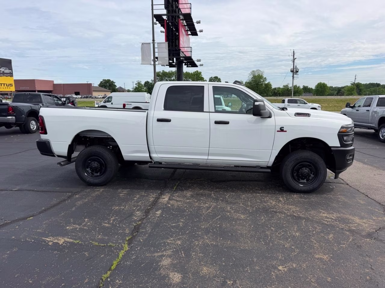2026 Bright White Clearcoat Ram 2500 Tradesman 4X4 Truck