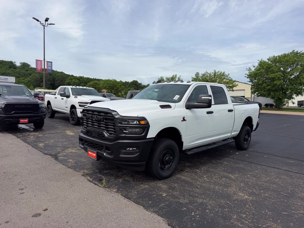 2026 Bright White Clearcoat Ram 2500 Tradesman 4X4 Truck