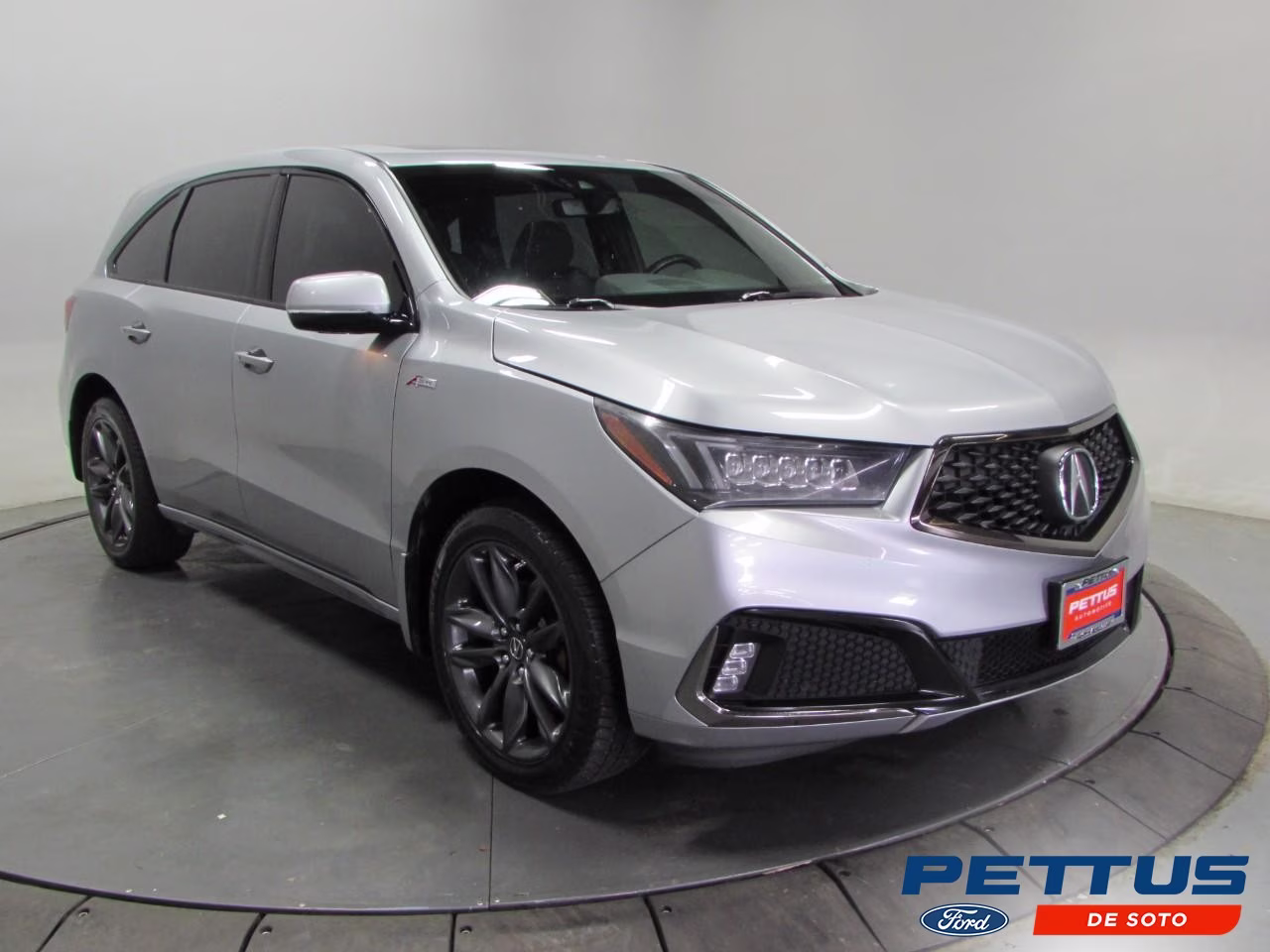 2019 Lunar Silver Metallic Acura MDX 3.5L Technology Pkg w/A-Spec Pkg SH-AWD AWD SUV