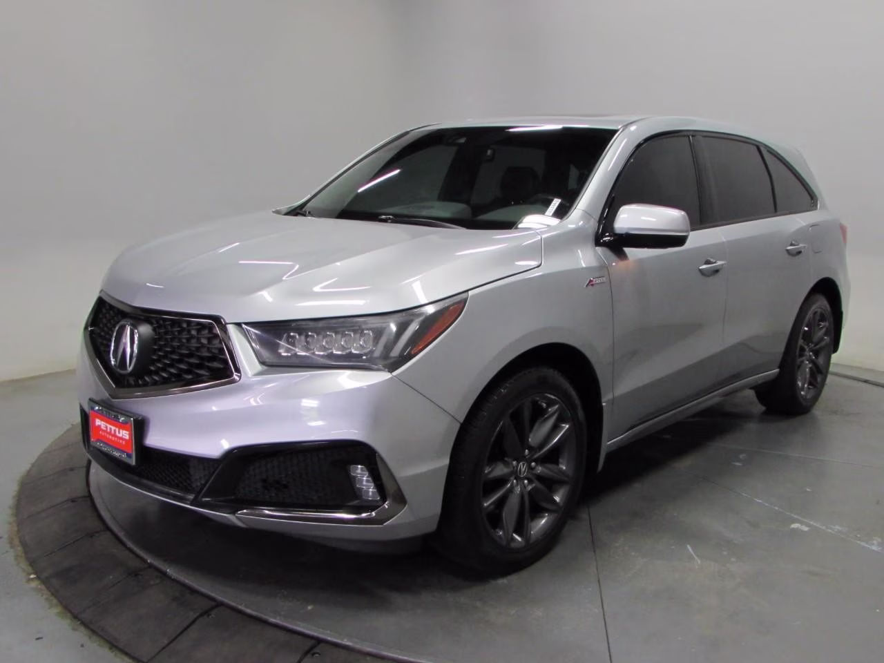 2019 Lunar Silver Metallic Acura MDX 3.5L Technology Pkg w/A-Spec Pkg SH-AWD AWD SUV