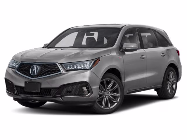 2019 Silver Acura MDX w/Technology/A-Spec Pkg AWD SUV