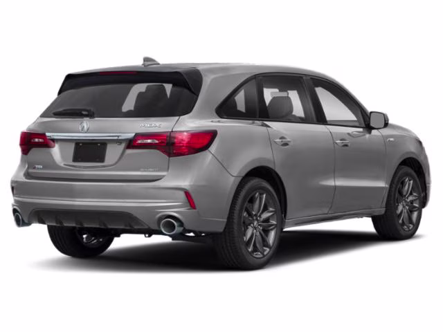 2019 Silver Acura MDX w/Technology/A-Spec Pkg AWD SUV