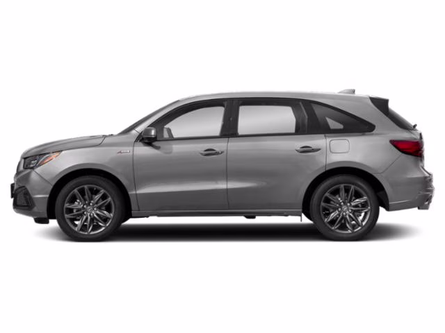 2019 Silver Acura MDX w/Technology/A-Spec Pkg AWD SUV