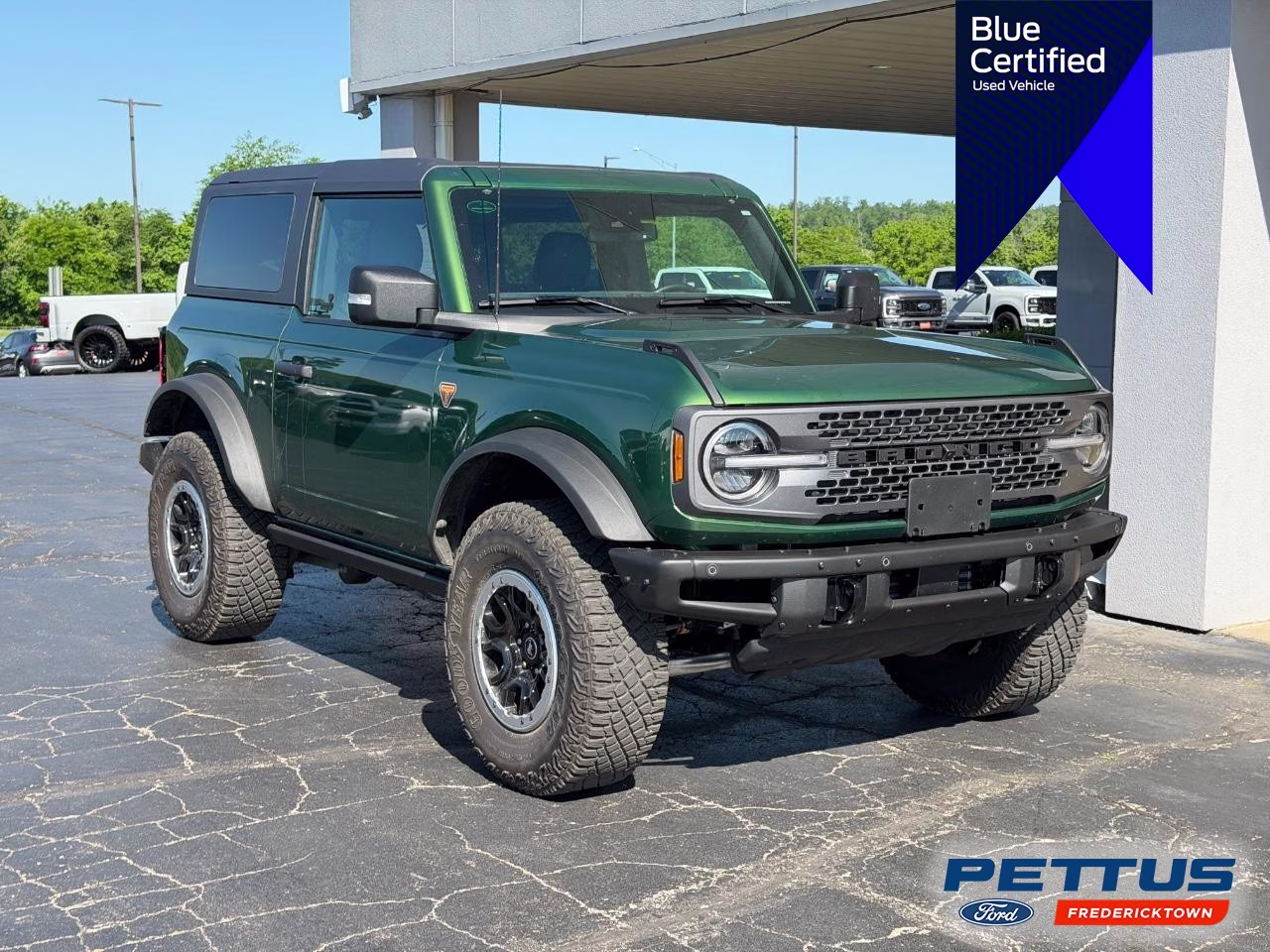 2022 Eruption Green Metallic Ford Bronco Badlands 4X4 SUV