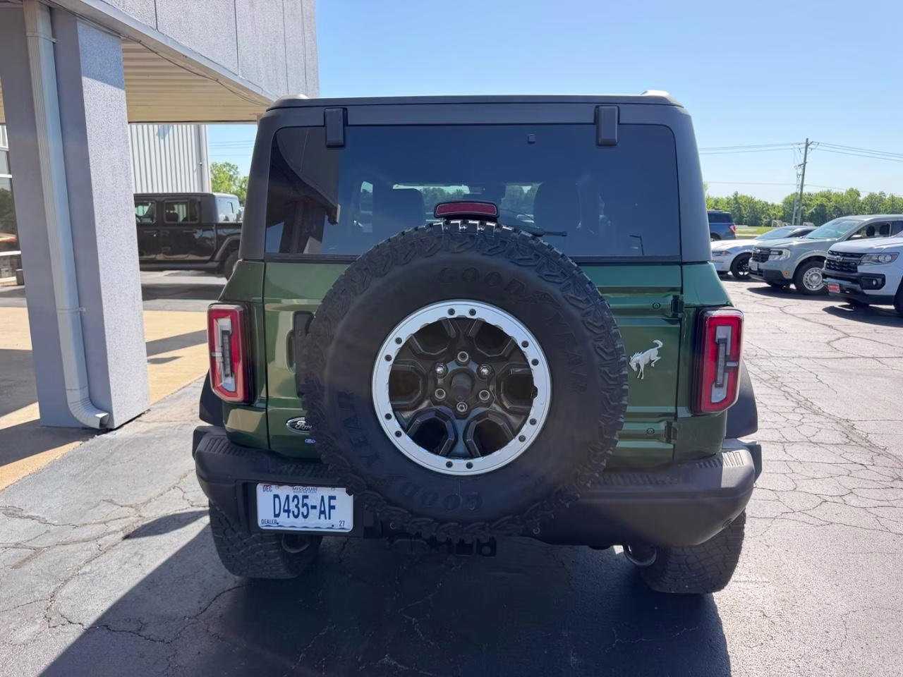2022 Eruption Green Metallic Ford Bronco Badlands 4X4 SUV