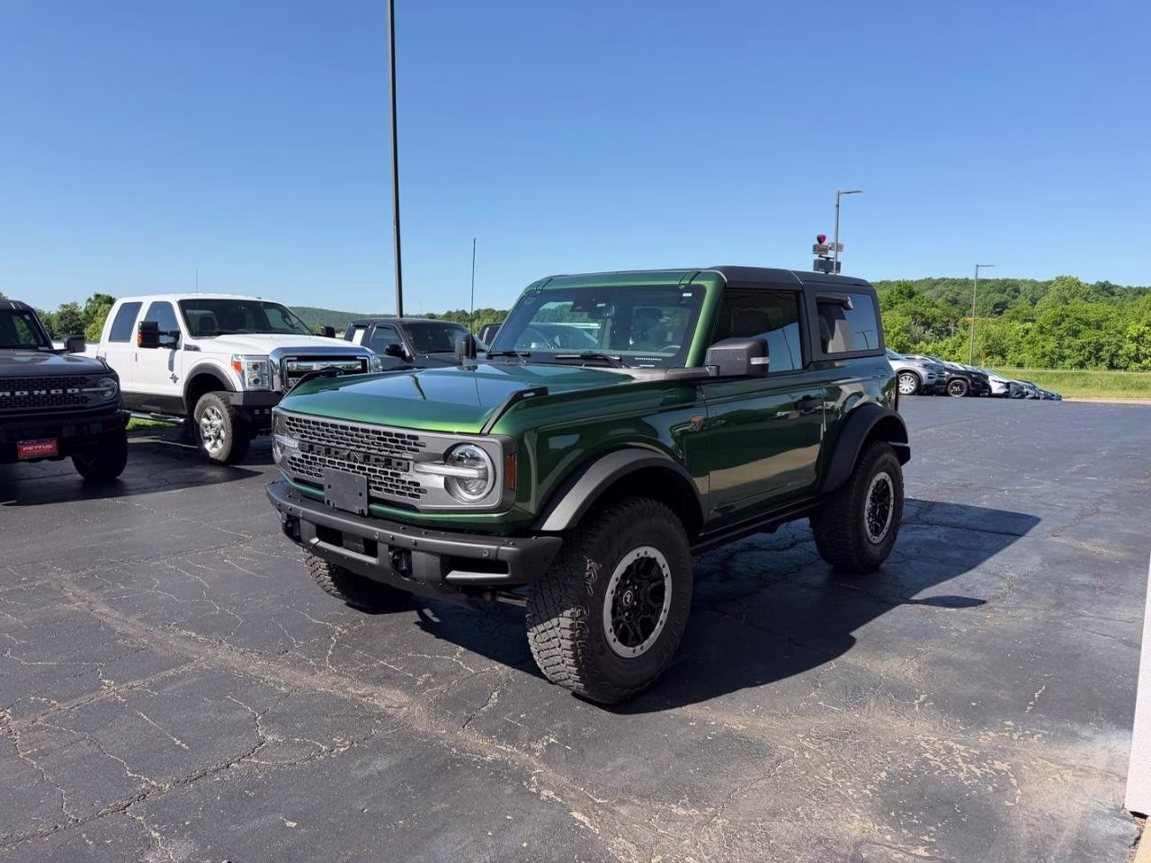 2022 Eruption Green Metallic Ford Bronco Badlands 4X4 SUV