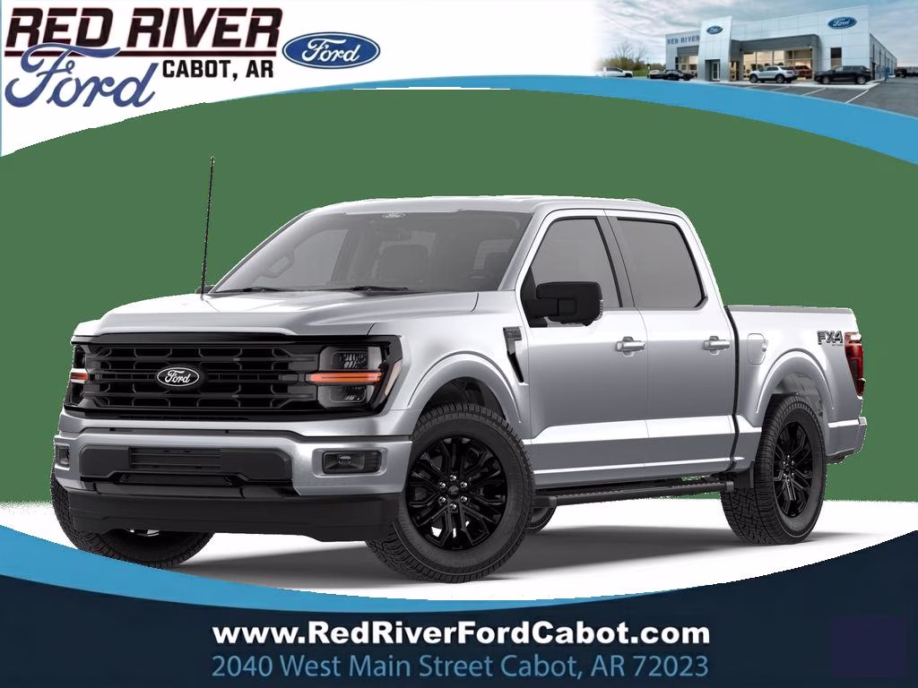 2026 Iconic Silver Metallic Ford F-150 XLT 4X4 Truck