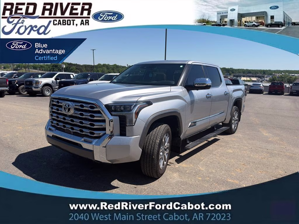 2025 Celestial Silver Metallic Toyota Tundra 1794 Edition 4X4 Truck