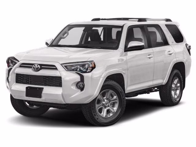 2022 White Toyota 4Runner SR5 Premium 4X4 Crossover
