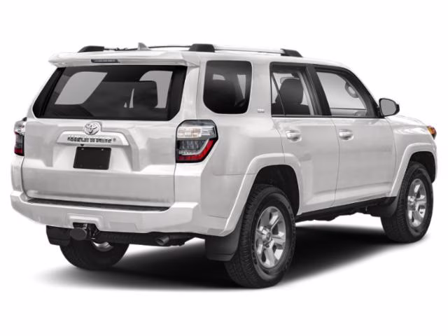 2022 White Toyota 4Runner SR5 Premium 4X4 Crossover
