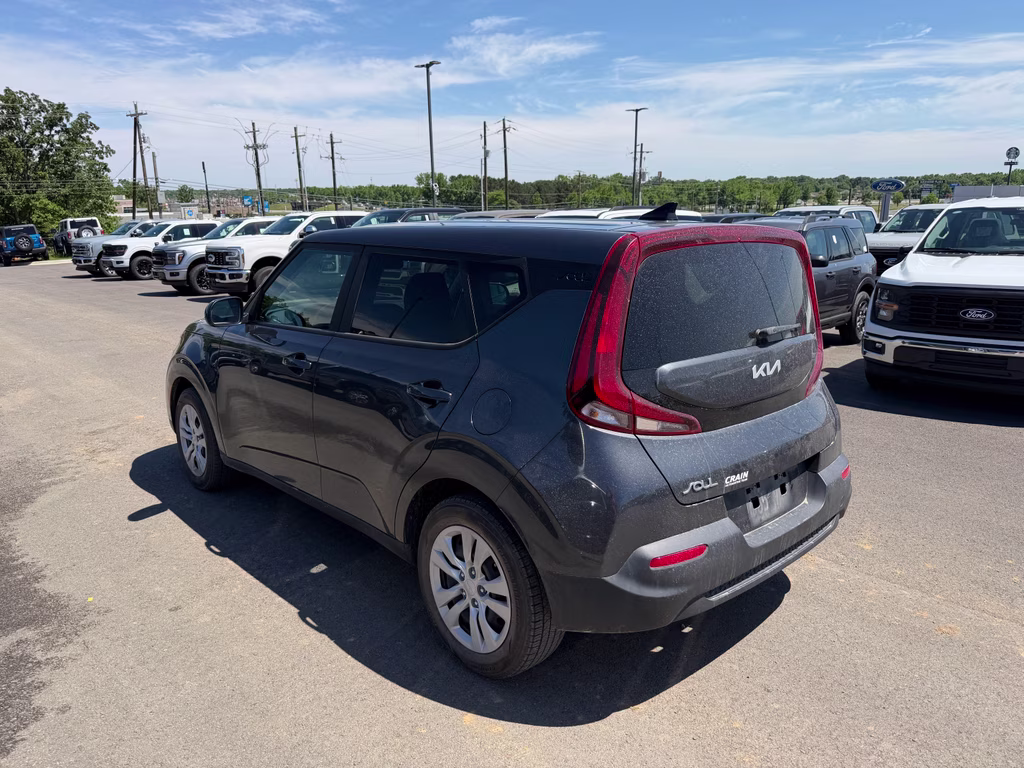 2022 Gravity Gray Kia Soul LX FWD Hatchback