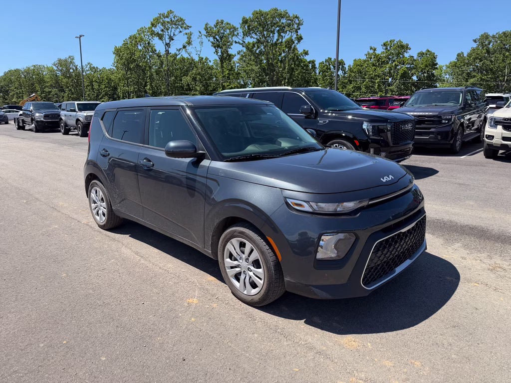 2022 Gravity Gray Kia Soul LX FWD Hatchback