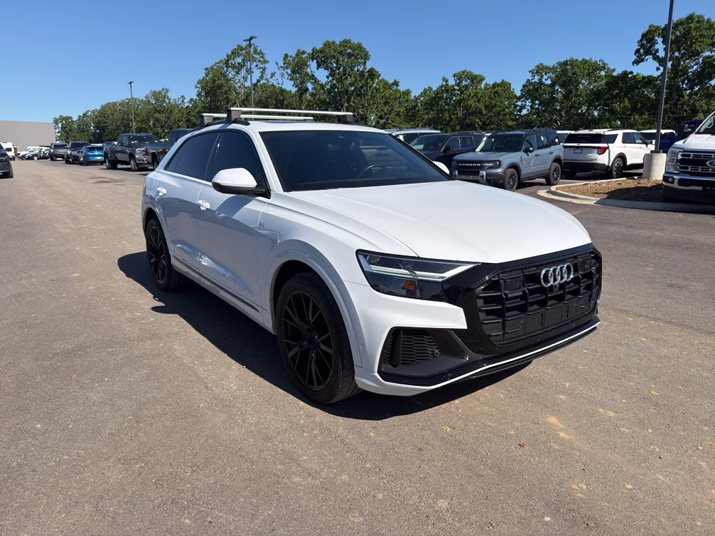2022 Glacier White Metallic Audi Q8 Premium Plus AWD SUV