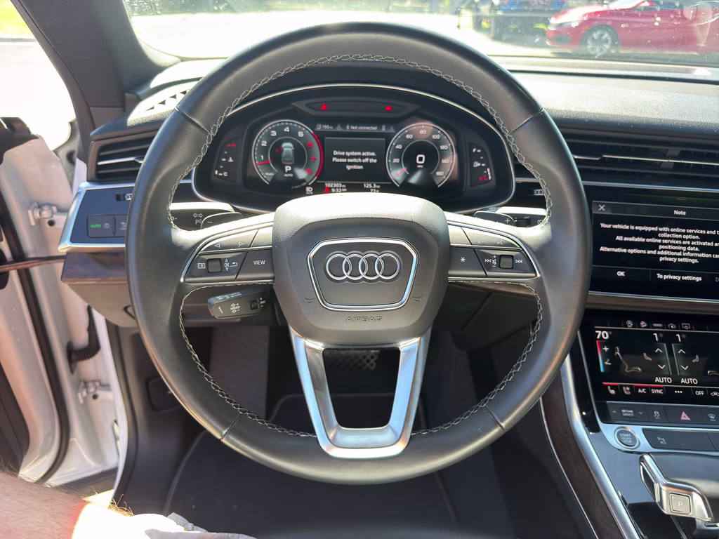 2022 Glacier White Metallic Audi Q8 Premium Plus AWD SUV