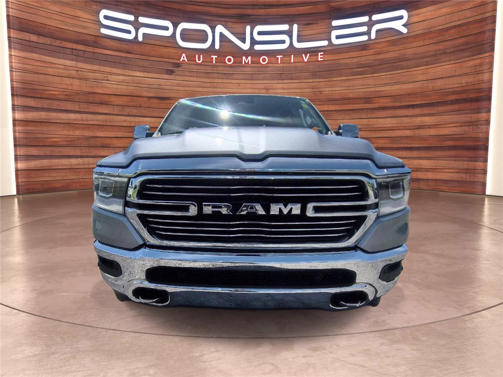 2022 Billet Silver Metallic Clearcoat Ram 1500 Laramie 4X4 Truck