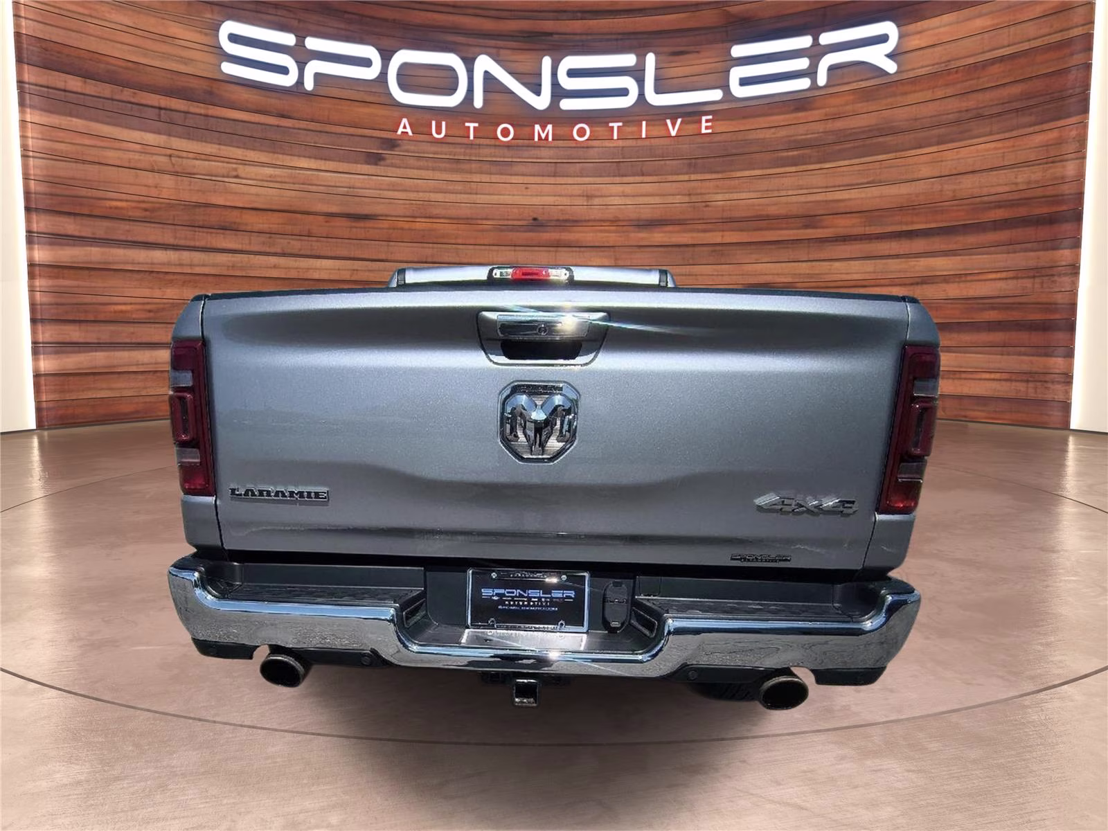 2022 Billet Silver Metallic Clearcoat Ram 1500 Laramie 4X4 Truck
