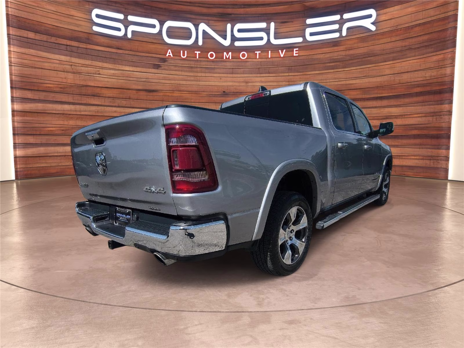2022 Billet Silver Metallic Clearcoat Ram 1500 Laramie 4X4 Truck