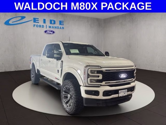2026 Star White Metallic Tri-Coat Ford Super Duty F-250 SRW Lariat WALDOCH M80X 4X4 Truck
