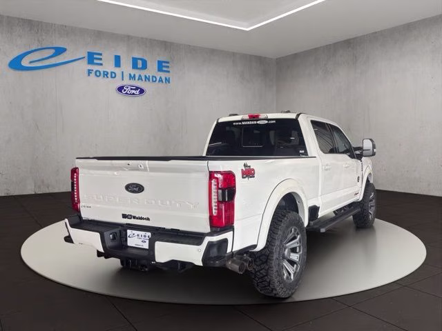 2026 Star White Metallic Tri-Coat Ford Super Duty F-250 SRW Lariat WALDOCH M80X 4X4 Truck