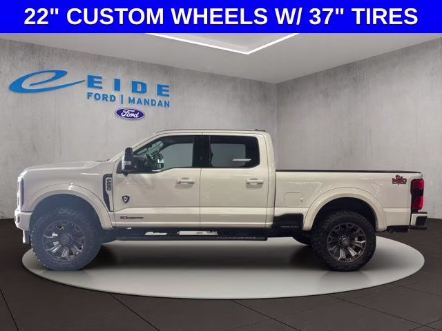 2026 Star White Metallic Tri-Coat Ford Super Duty F-250 SRW Lariat WALDOCH M80X 4X4 Truck