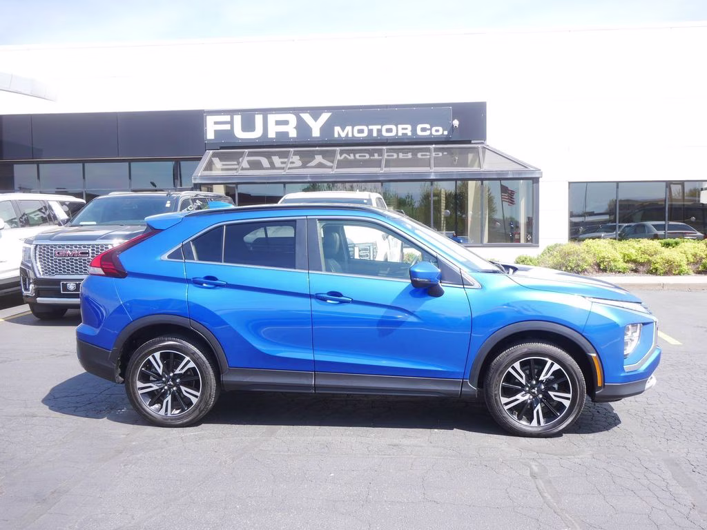 2024 Blue Mitsubishi Eclipse Cross SEL 4X4 SUV