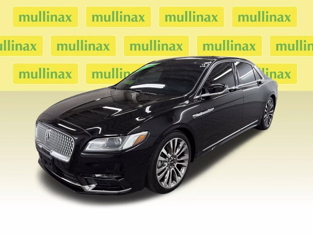 2019 Black Metallic Lincoln Continental Select FWD Sedan