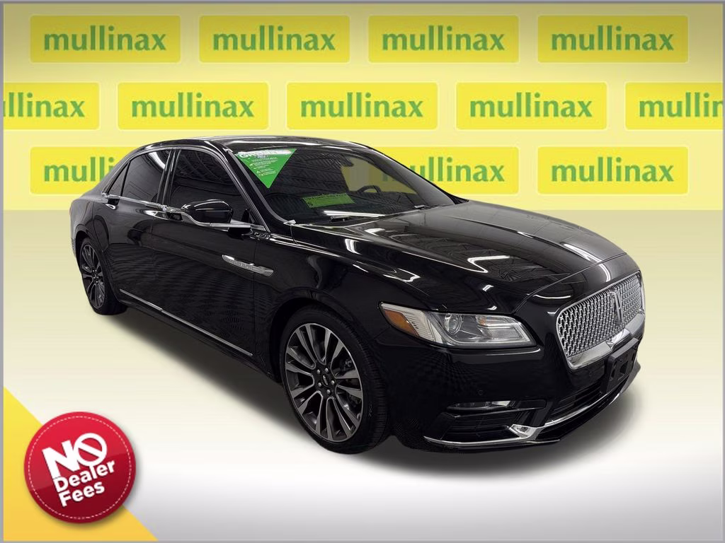 2019 Black Metallic Lincoln Continental Select FWD Sedan