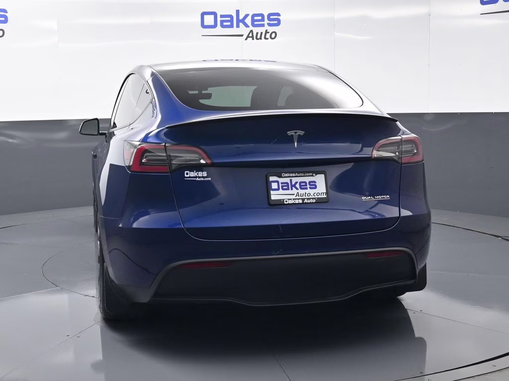 2021 Deep Blue Metallic Tesla Model Y Performance AWD SUV